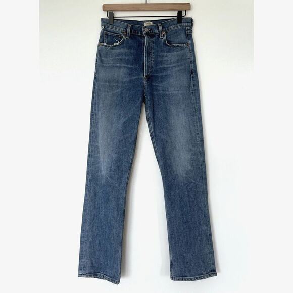 EUC Citizens of Humanity Charlotte High Rise Straight Jeans Taboo Wash Size 27 - Picture 9 of 16